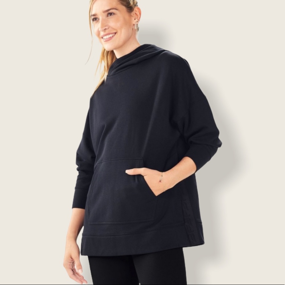 Fabletics Brisa High Slit Pullover Hoodie